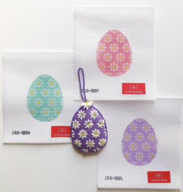 Canvas DAISY EGG - PINK