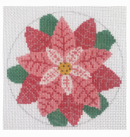 Canvas POINSETTIA ROUND  SRDFI