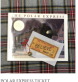 Canvas POLAR EXPRESS TICKET