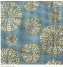 Canvas URCHINS TURQOUISE   KN16
