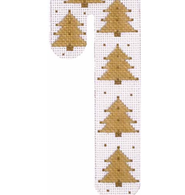 Canvas TREES  CANDY CANE  1347B
