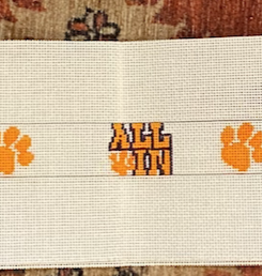 Canvas CLEMSON   "ALL IN"  SCHOOL BELT - CLEMSON OR ANY SCHOOL  JB383N  discontinued 2023