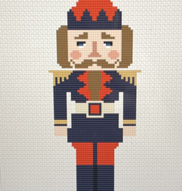 Canvas SCHOOL COLORS NUTCRACKERS - AUBURN  MKN003