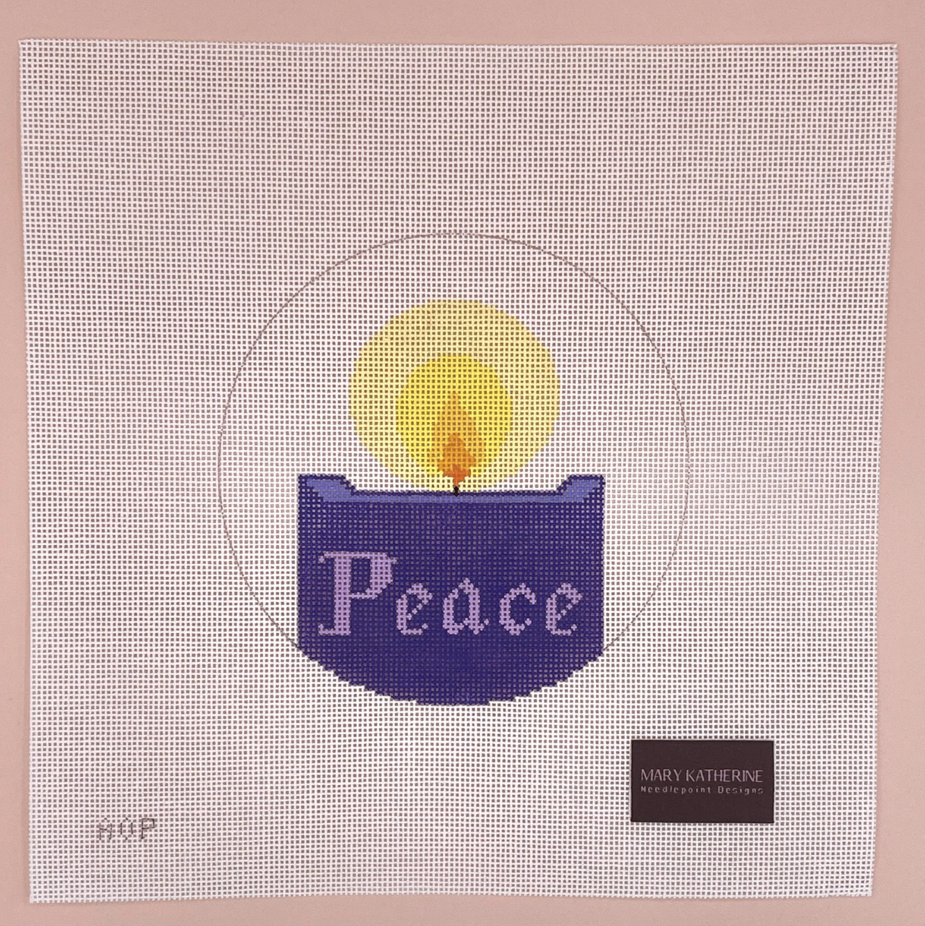 Canvas ADVENT ROUND 5" - PEACE  MKN0019  SALE RG $77.50