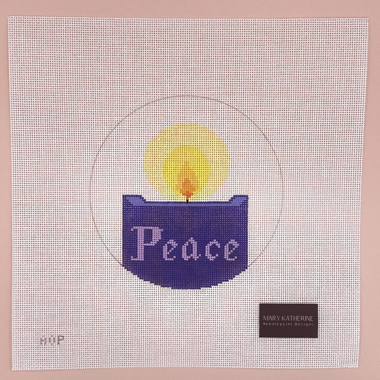 Canvas ADVENT ROUND 5" - PEACE  MKN0019