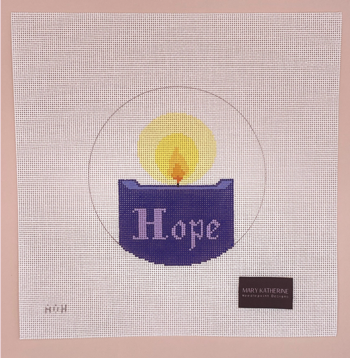 Canvas ADVENT ROUND 5" - HOPE  MKN0018   SALE RG $77.50