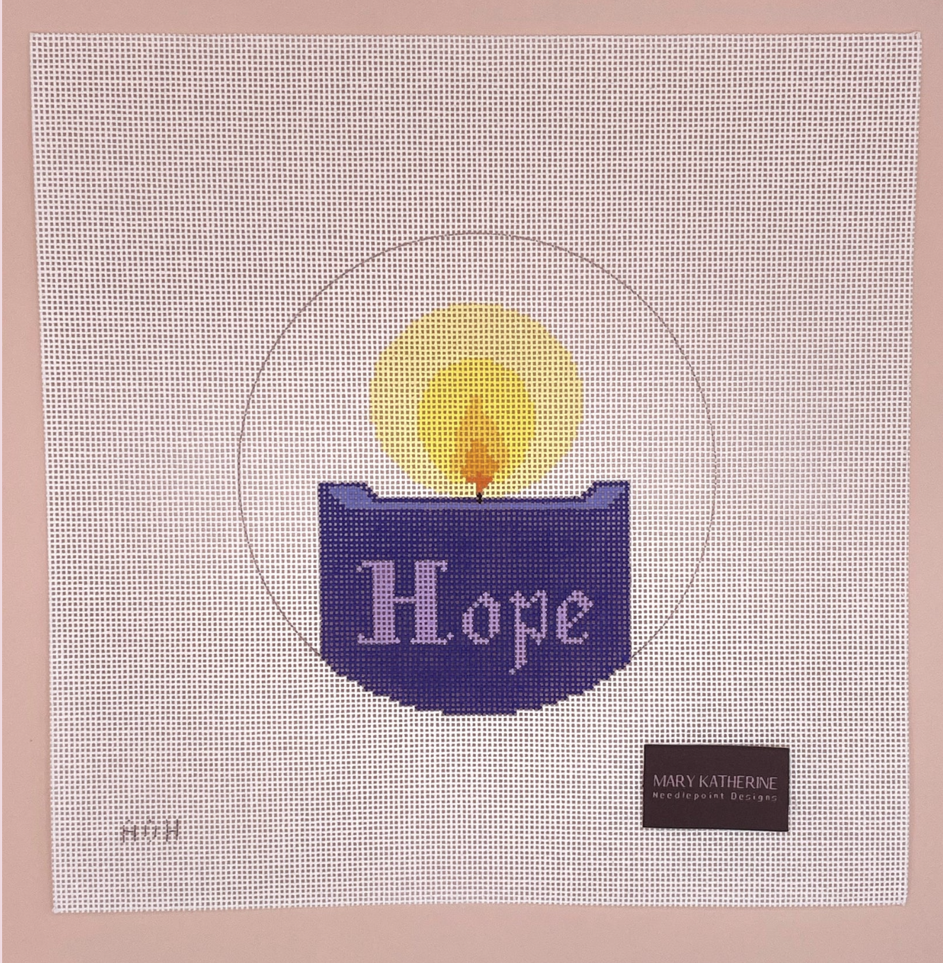 Canvas ADVENT ROUND 5" - HOPE  MKN0018