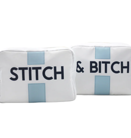 Canvas STITCH AND BITCH BAG  10.8X8X4.9"