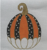 Canvas DOT PUMPKIN  22-248