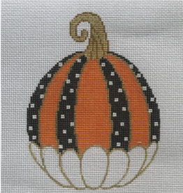 Canvas DOT PUMPKIN  22-248