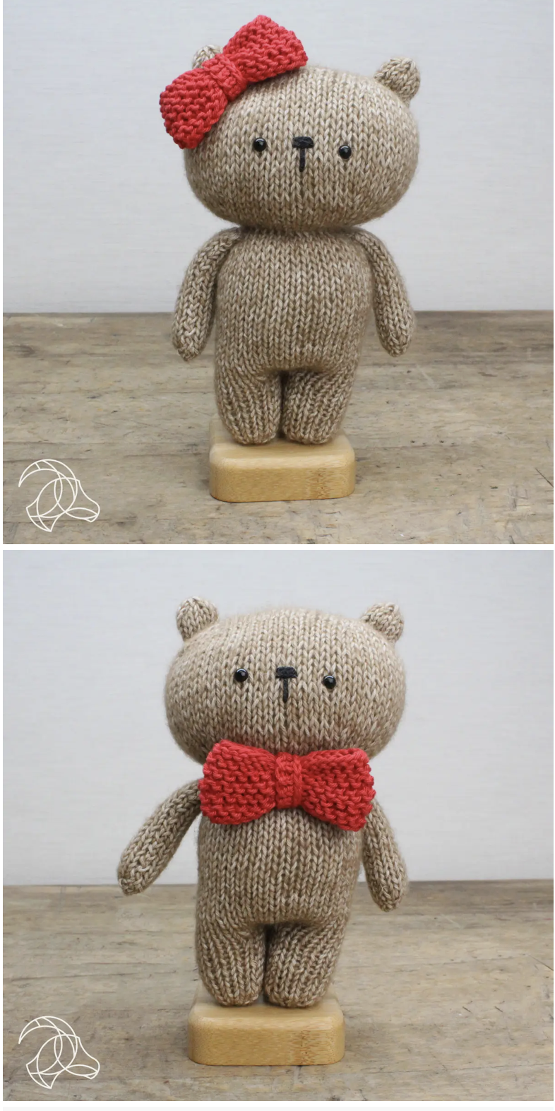 Yarn NOEL BEER (CHRISTMAS BEAR) KIT