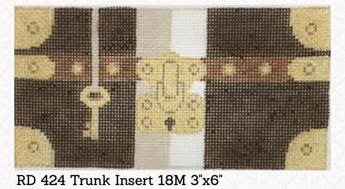 Canvas TRUNK INSERT  3X6  RD424