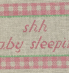 Canvas SHH  BABY SLEEPING - PINK 400