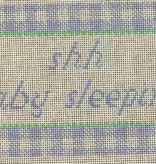 Canvas SHH  BABY SLEEPING - BLUE 401