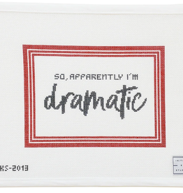 Canvas SO, APPARENTLY I'M DRAMATIC  IKS2013