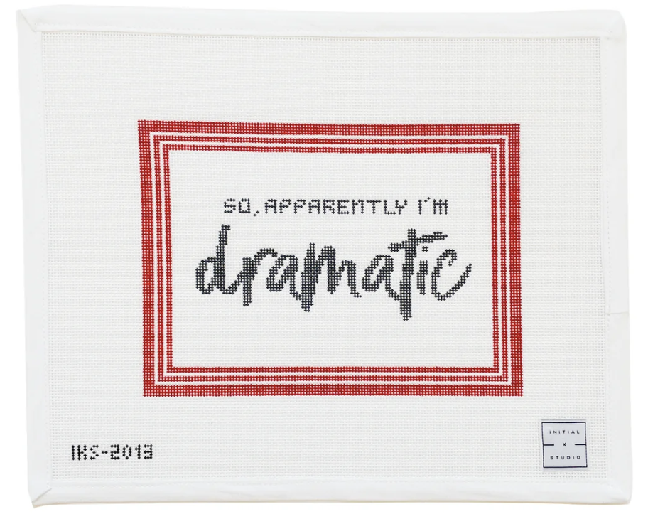 Canvas SO, APPARENTLY I'M DRAMATIC  IKS2013