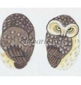 Canvas OWL 2-SIDED SCISSOR CASE BE1034