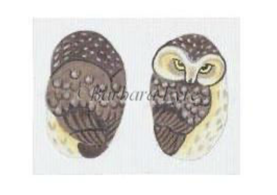 Canvas OWL 2-SIDED SCISSOR CASE BE1034