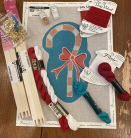 Class TAKING THE NEXT  STEP STITCHING NEEDLEPOINT CLASS - MARQUIN CANDY CANE  10/21/23