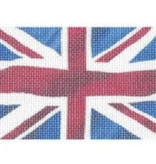 Canvas BRITISH FLAG  PASSPORT COVER INSERT TTPC004