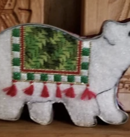 Canvas CANVAS COOKIES -SELF FINISHING  WITH HARDWARE AND VIDEO LINK - POLAR BEAR