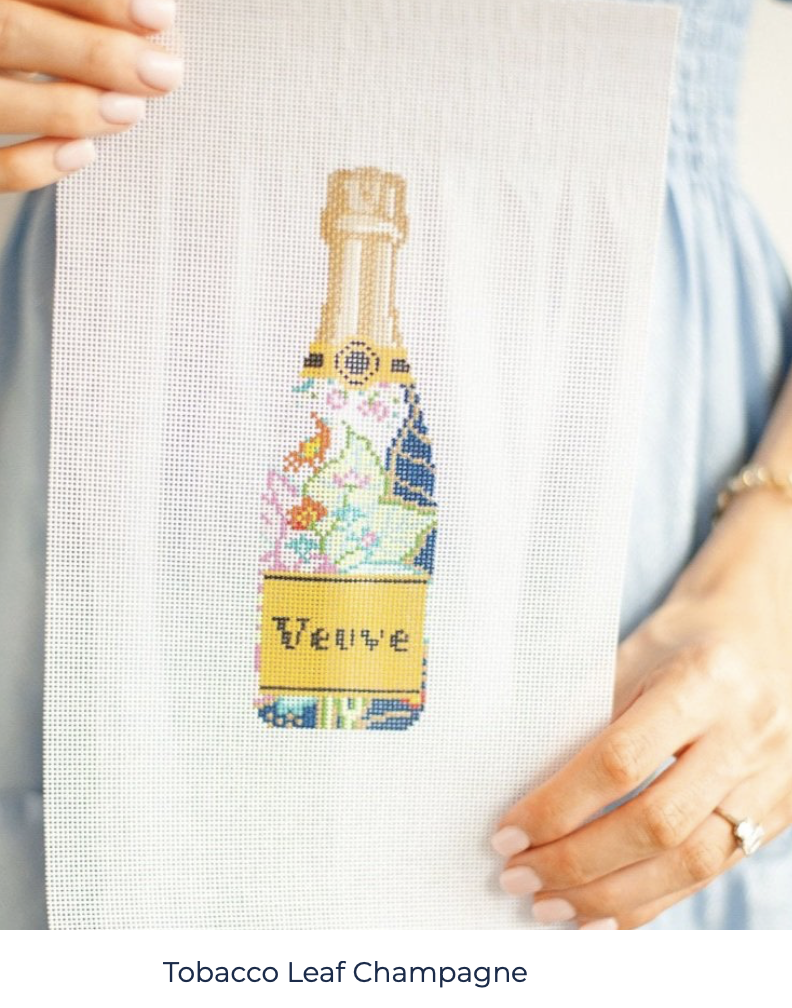 Canvas VEUVE BOTTLE - TOBACCO LEAF  CLV004TL