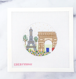Canvas PARIS ROUND 4"