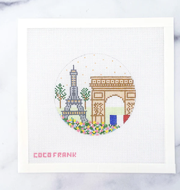 Canvas PARIS ROUND 4"