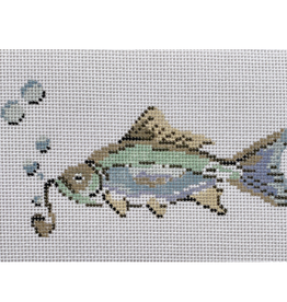 Canvas PARTY ANIMAL - FISH LBL1R
