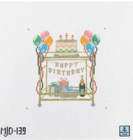 Canvas BIRTHDAY  BAR CART  MJD139