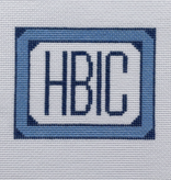 Canvas HBIC   -  BLUE  SAS0042  4X5"