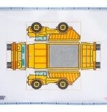 Canvas DUMP TRUCK BRICK COVER  PLC193