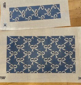 Canvas BOW ON BOW PLCAK1  BOW SHAPED PILLOW - 2 PIECES