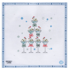 Canvas SEVEN SWANS A SWIMMING  PLCEH17   7"X7"