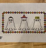 Canvas VINTAGE HALLOWEEN - GHOSTS IN A ROW  PLCKC38