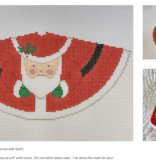 Canvas SANTA CLAUS 3-D CONE  4"
