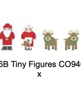 Canvas TINY TEAMS 4 PIECE SET - NORTH POLE