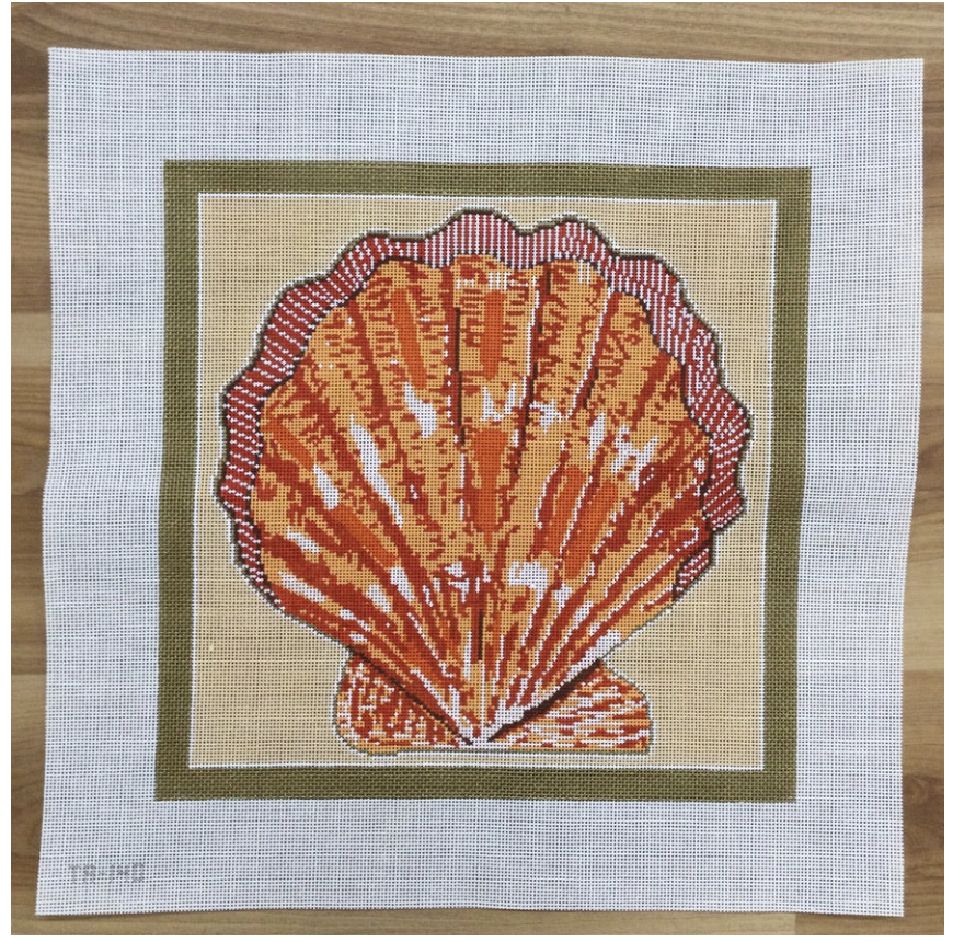 Canvas OH SHELL YEA!  TA140    10X10"