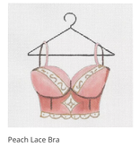 Canvas PEACH LACE BRA  GS128