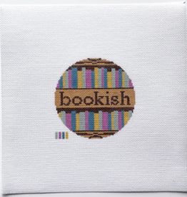 Canvas BOOKISH   4"  ROUND  SAS0006