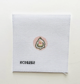 Canvas PINK OYSTER KEY FOB INSERT   KCD6262