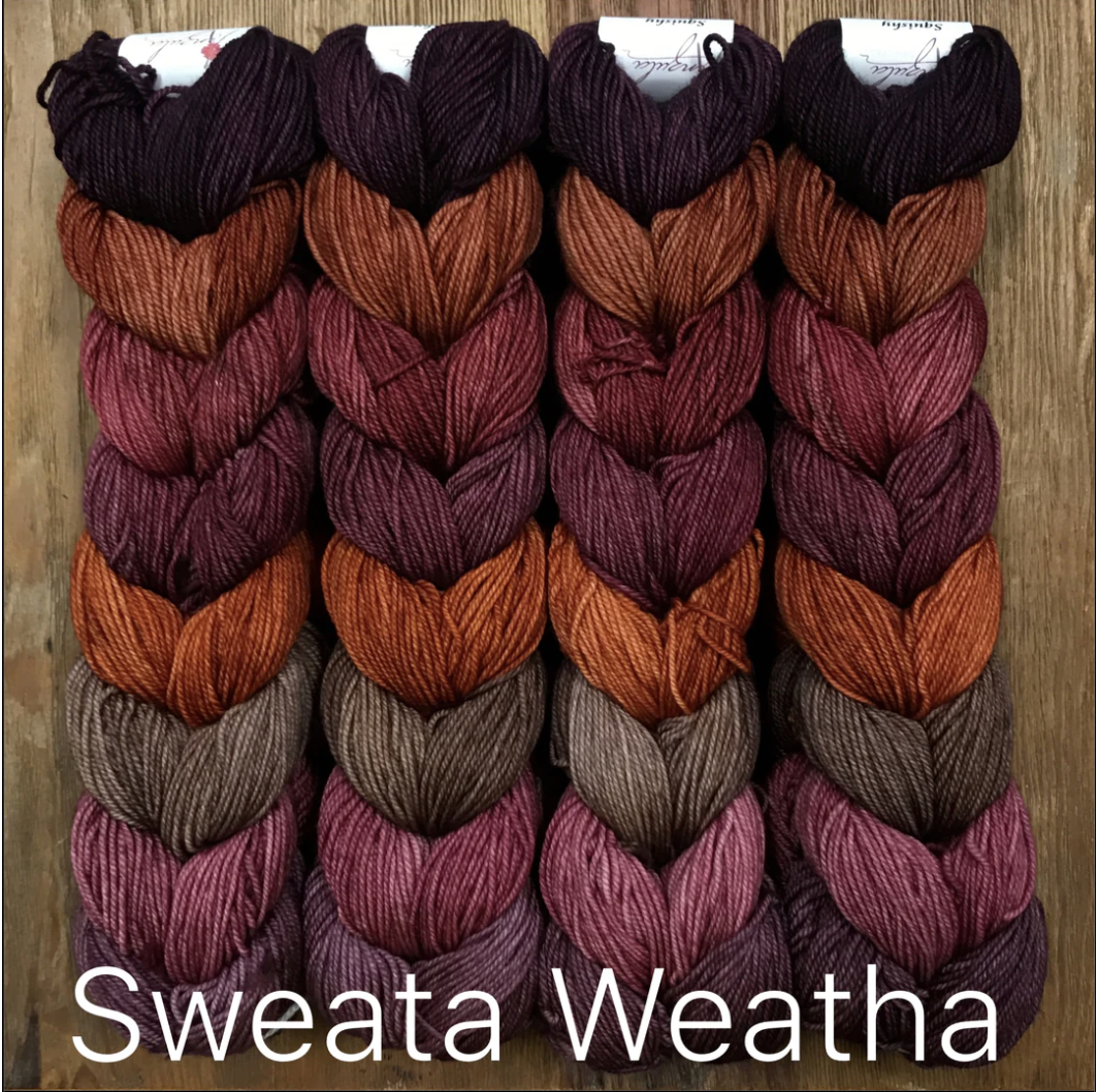 Yarn SQUISHY - SKEINETTE SET  -  8 67YD SKEINS