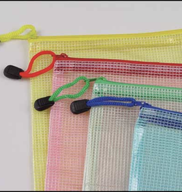 Accessories MESH ZIP TOP KIT BAG  6.5X9"