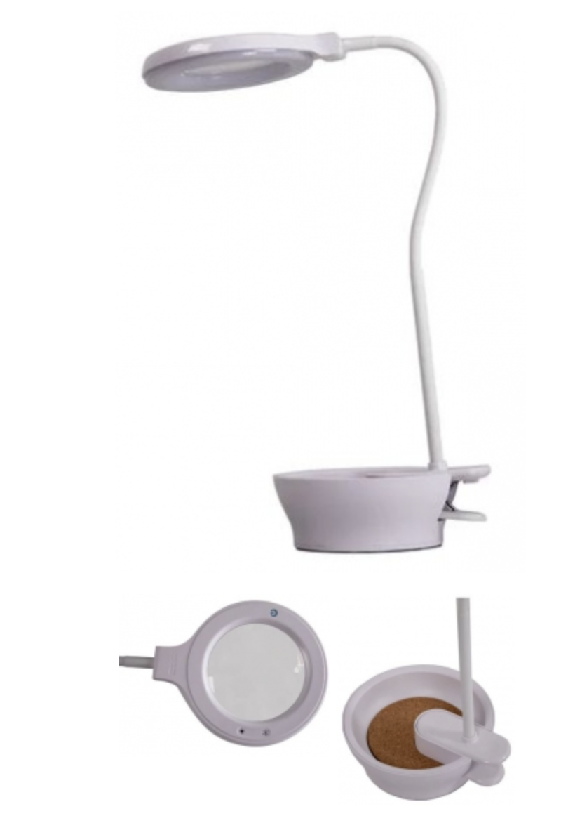 Accessories MIGHTY BRIGHT LED TASK LAMP WITH MAGNIFIER