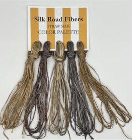 Fibers SILK STRAW - COLOR PALETTE - COWBOY COPPER BROWNS
