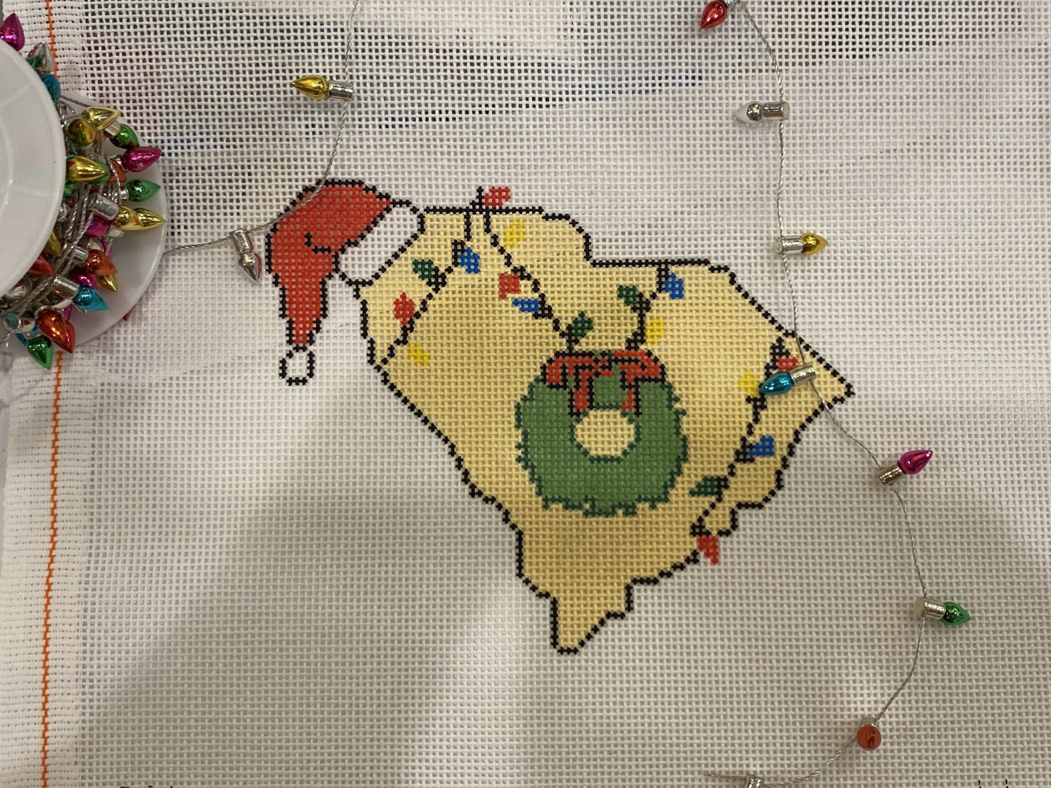 Canvas SC LIGHTS ORNAMENT