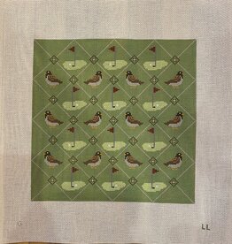 Canvas BIRDIE   11.5 X 11.5"