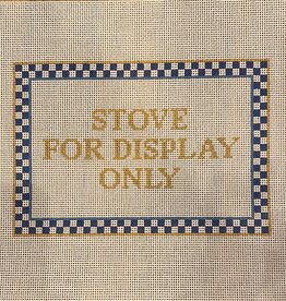 Canvas STOVE FOR DISPLAY ONLY   8.5 X 5.75"