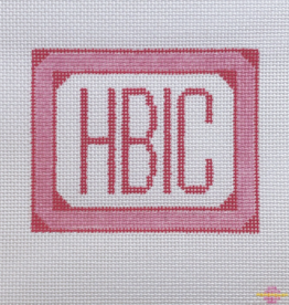 Canvas HBIC   -  PINK   SAS0125  4X5"