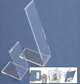 Accessories EASEL HINGE ACRYLIC STAND-UP BRACKET FOR FINISHING  -  4"